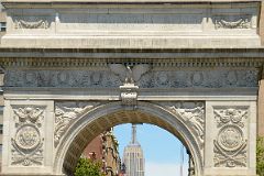 11 New York Washington Square Park Washington Arch Close Up With Empire State Building.jpg